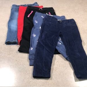 Girls 3T winter pants bundle